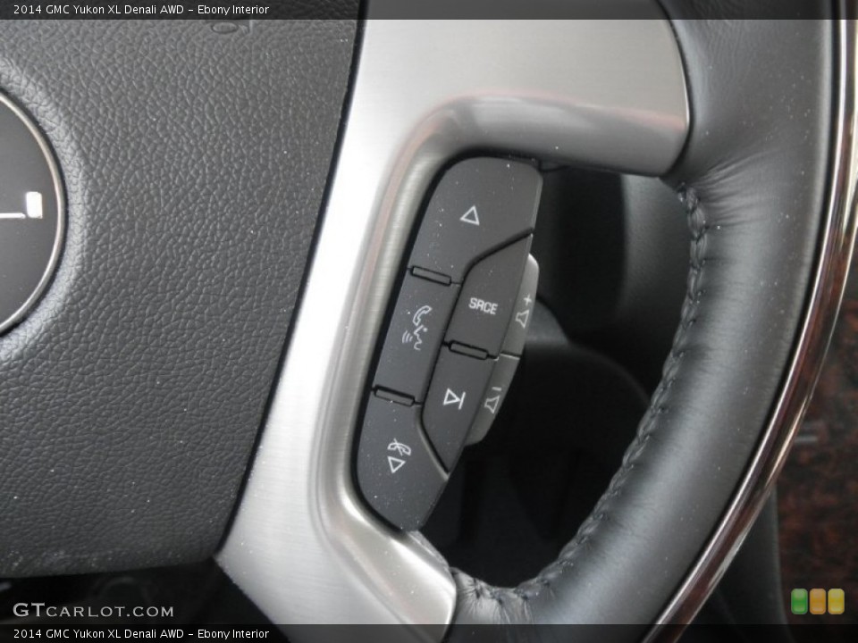 Ebony Interior Controls for the 2014 GMC Yukon XL Denali AWD #85134755
