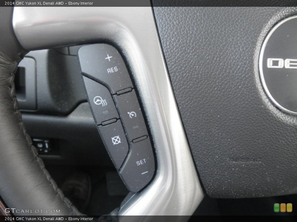 Ebony Interior Controls for the 2014 GMC Yukon XL Denali AWD #85134776
