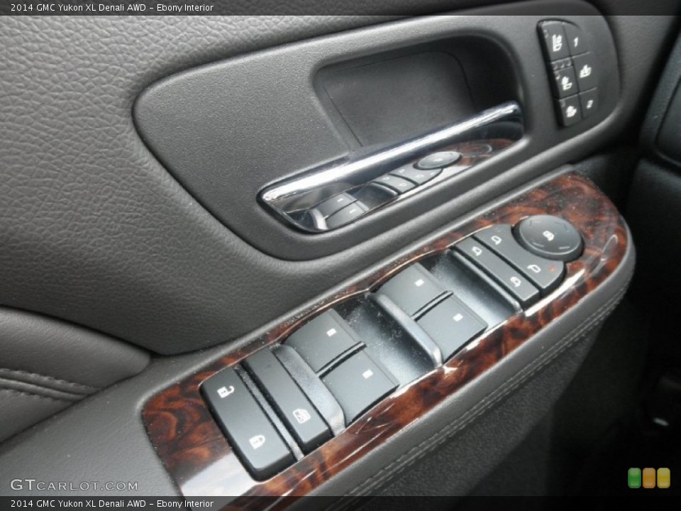 Ebony Interior Controls for the 2014 GMC Yukon XL Denali AWD #85134826