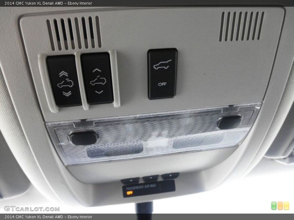 Ebony Interior Controls for the 2014 GMC Yukon XL Denali AWD #85134905