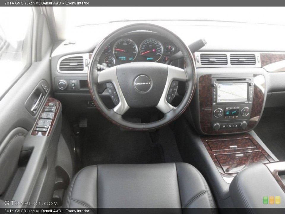 Ebony Interior Dashboard for the 2014 GMC Yukon XL Denali AWD #85134956
