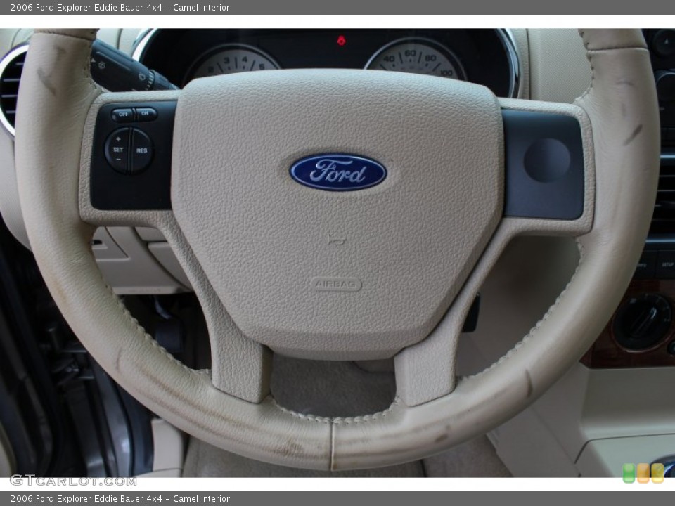 Camel Interior Steering Wheel for the 2006 Ford Explorer Eddie Bauer 4x4 #85138454