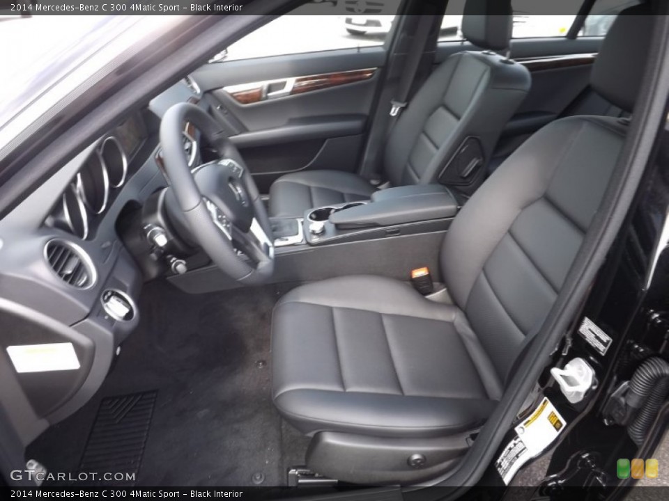 Black Interior Photo for the 2014 Mercedes-Benz C 300 4Matic Sport #85138760