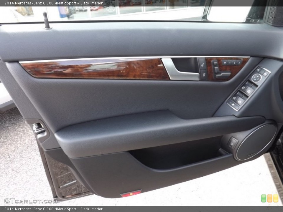 Black Interior Door Panel for the 2014 Mercedes-Benz C 300 4Matic Sport #85138784