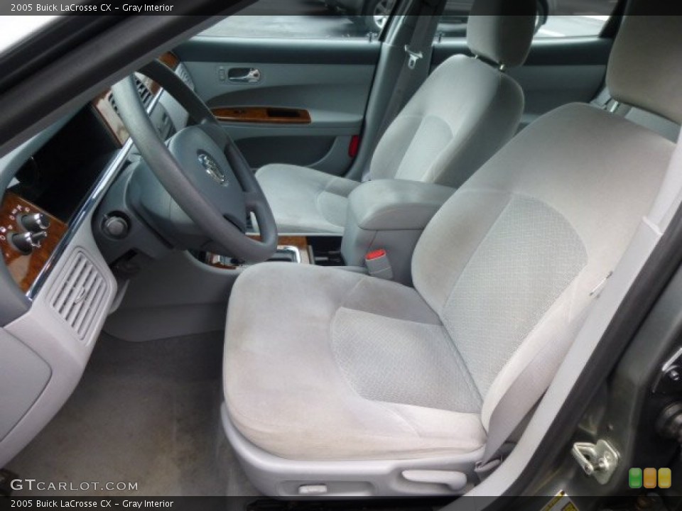 Gray Interior Front Seat for the 2005 Buick LaCrosse CX #85141514