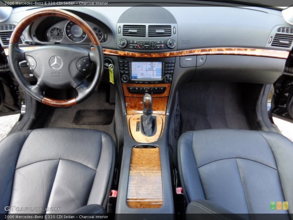 Charcoal Interior Dashboard for the 2006 Mercedes-Benz E 320 CDI Sedan #85142975