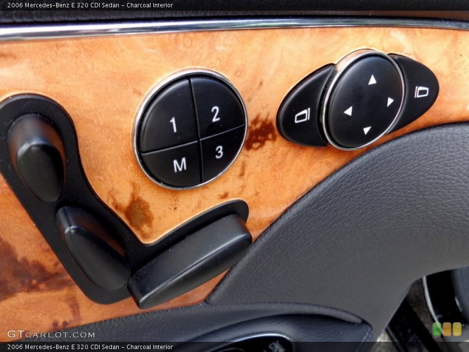 Charcoal Interior Controls for the 2006 Mercedes-Benz E 320 CDI Sedan #85143026