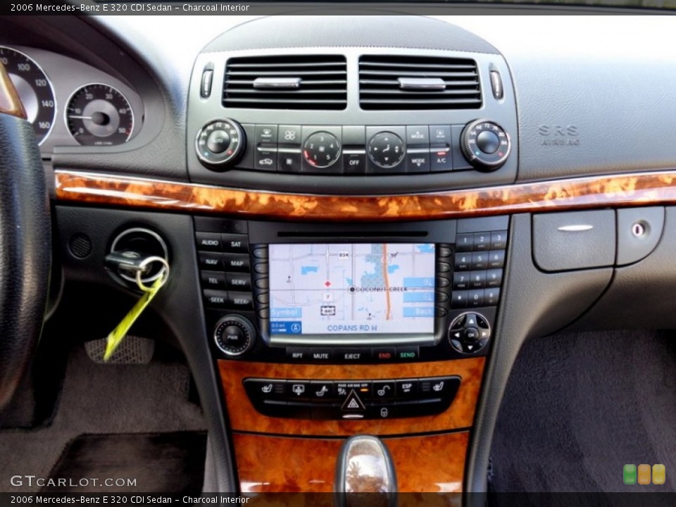 Charcoal Interior Controls for the 2006 Mercedes-Benz E 320 CDI Sedan #85143296