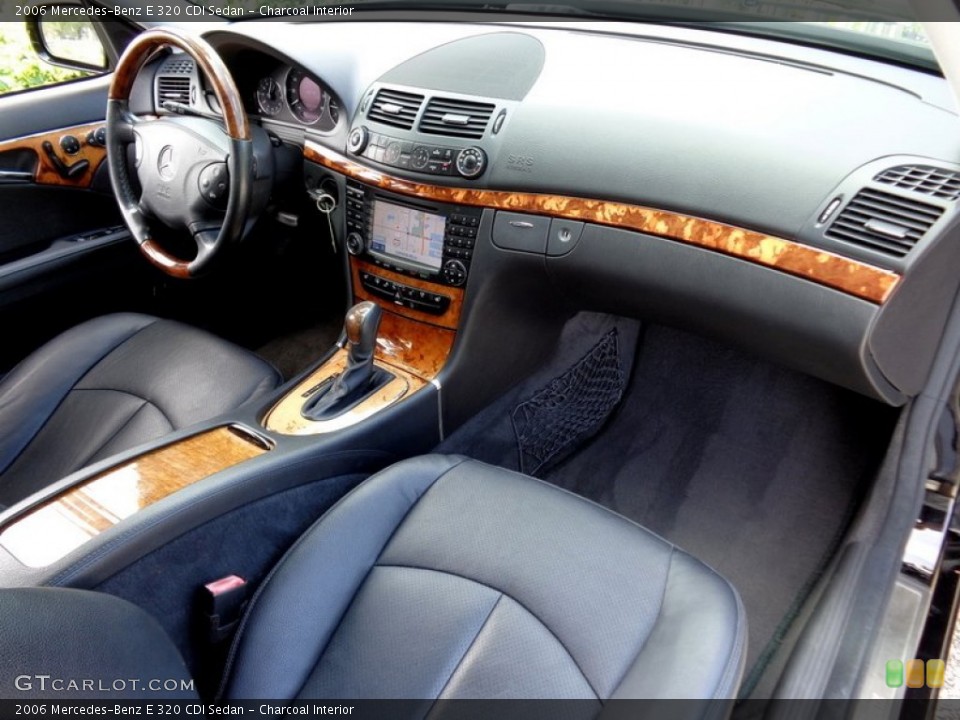 Charcoal Interior Dashboard for the 2006 Mercedes-Benz E 320 CDI Sedan #85143761