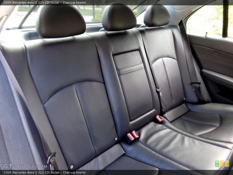Charcoal Interior Rear Seat for the 2006 Mercedes-Benz E 320 CDI Sedan #85144085