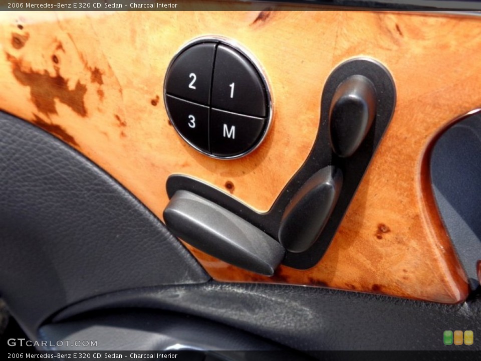 Charcoal Interior Controls for the 2006 Mercedes-Benz E 320 CDI Sedan #85144679