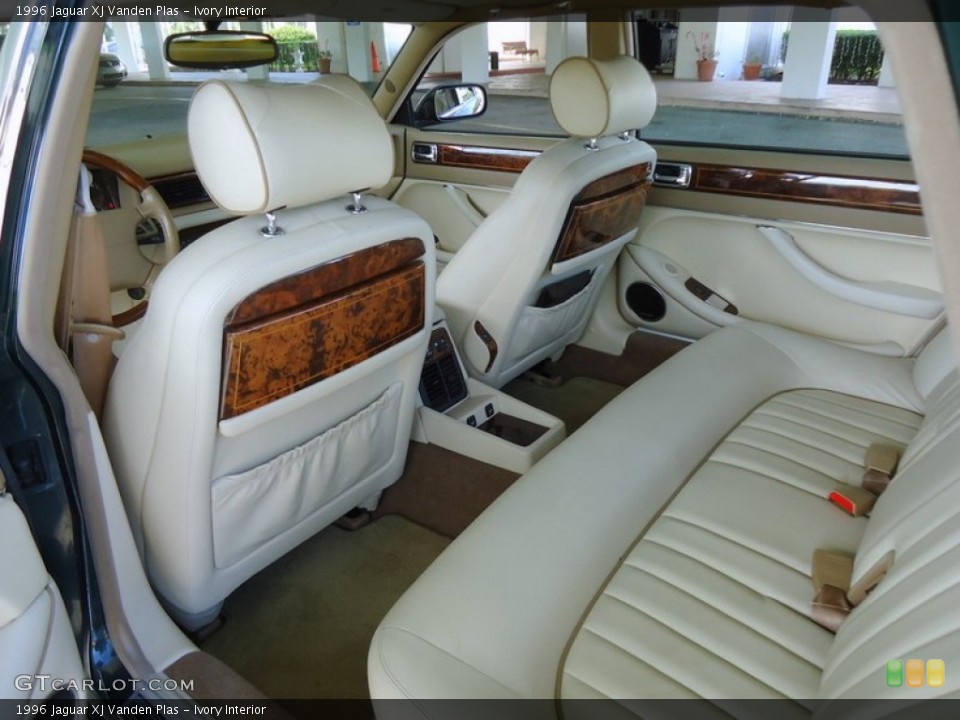 Ivory Interior Rear Seat for the 1996 Jaguar XJ Vanden Plas #85145267