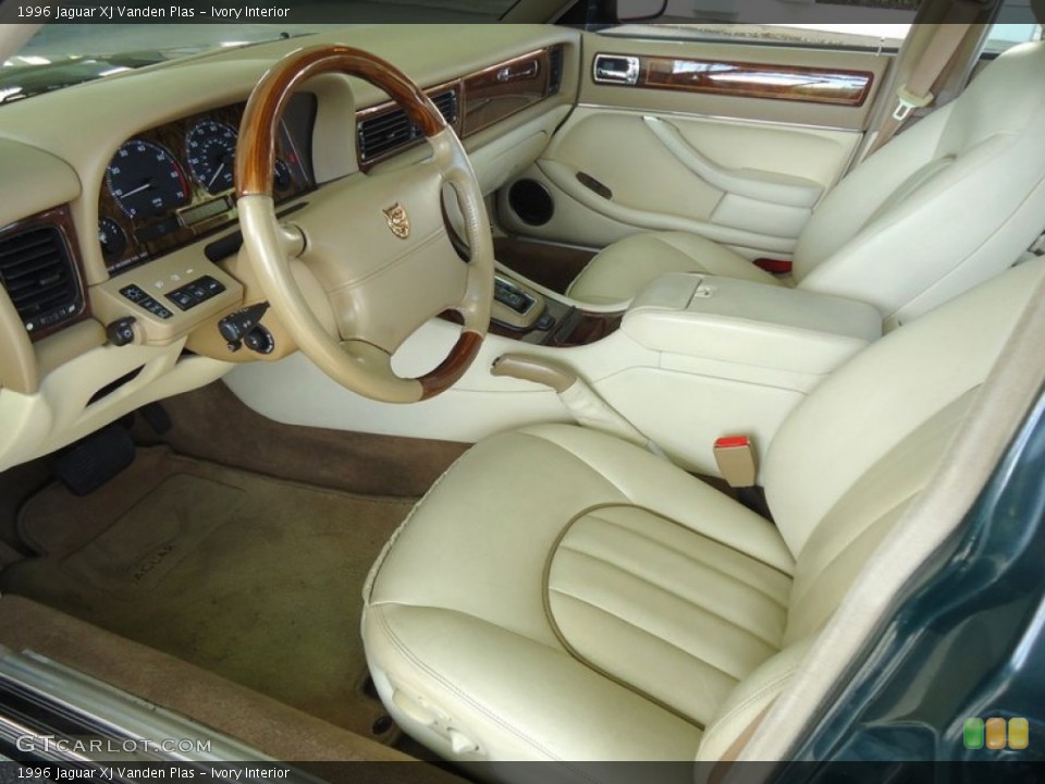 Ivory 1996 Jaguar XJ Interiors