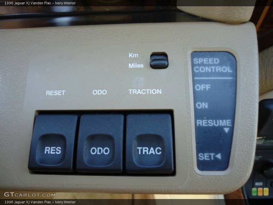 Ivory Interior Controls for the 1996 Jaguar XJ Vanden Plas #85146257