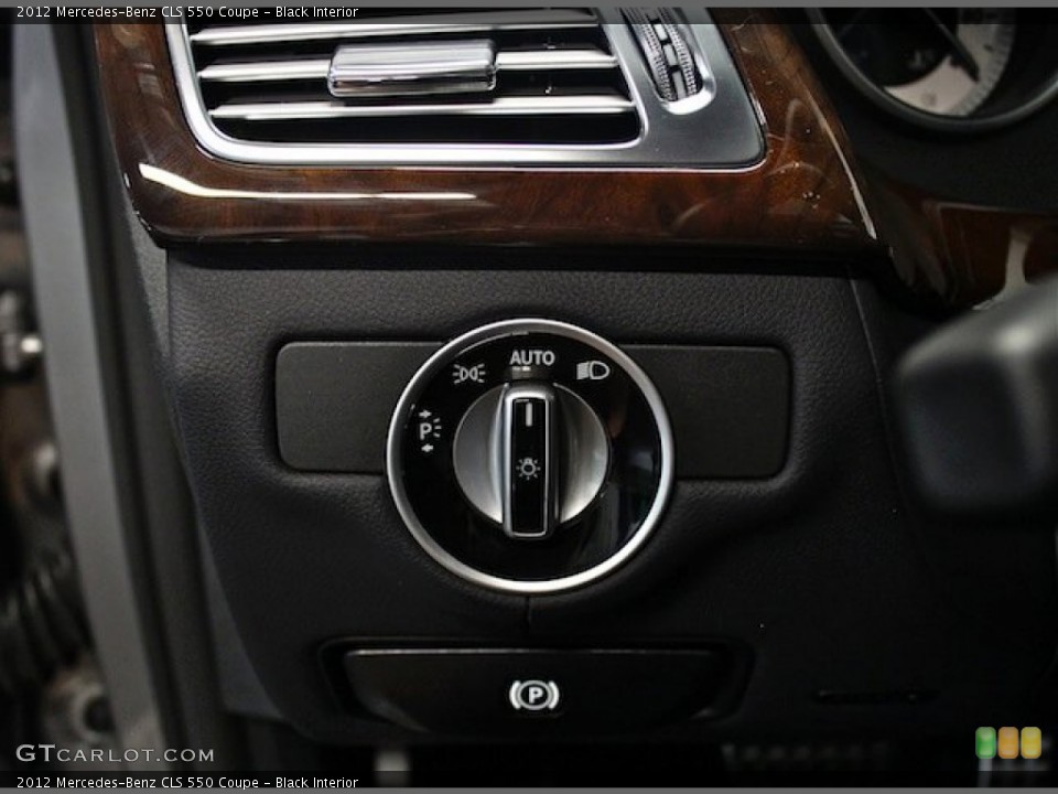 Black Interior Controls for the 2012 Mercedes-Benz CLS 550 Coupe #85146425