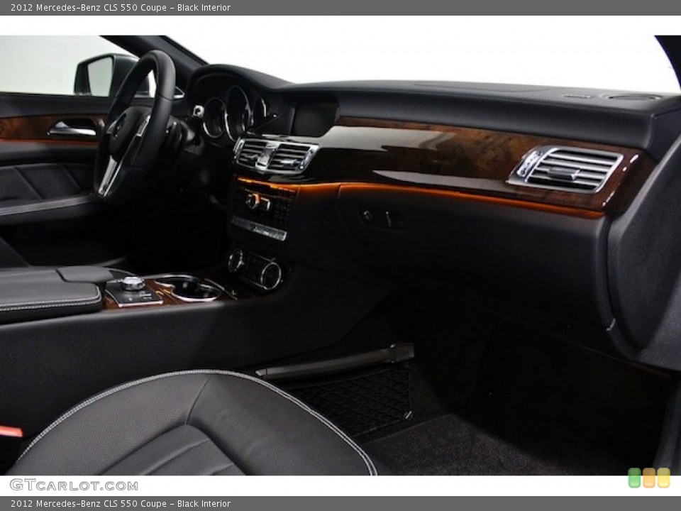 Black Interior Dashboard for the 2012 Mercedes-Benz CLS 550 Coupe #85146470