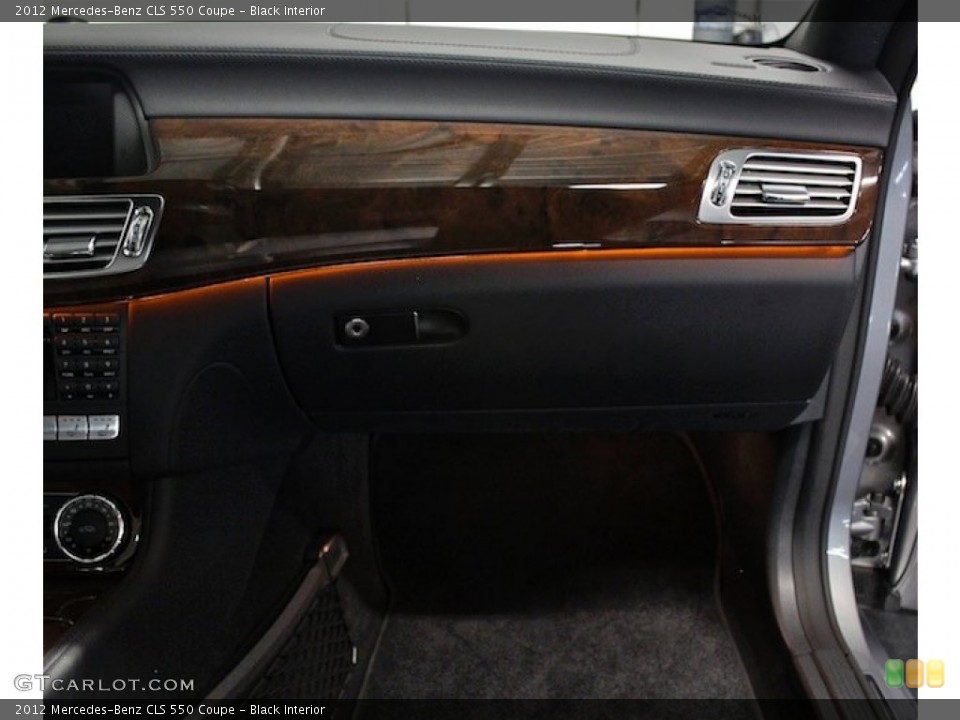 Black Interior Dashboard for the 2012 Mercedes-Benz CLS 550 Coupe #85146563