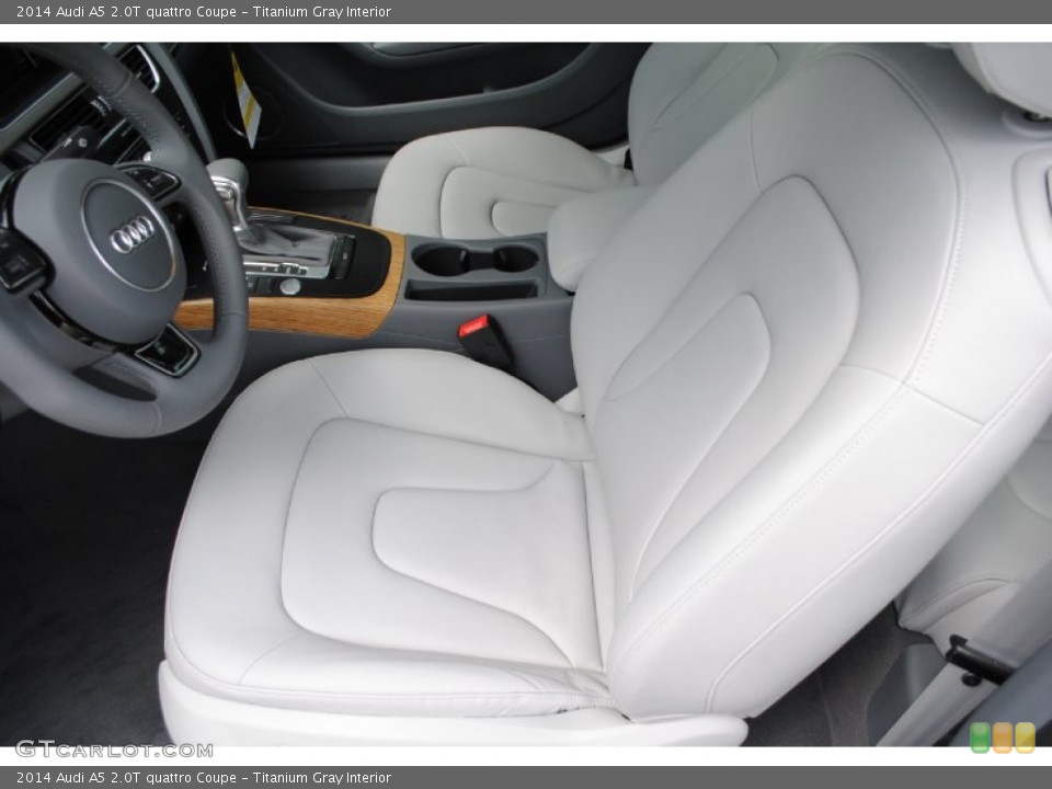 Titanium Gray Interior Front Seat for the 2014 Audi A5 2.0T quattro Coupe #85148085