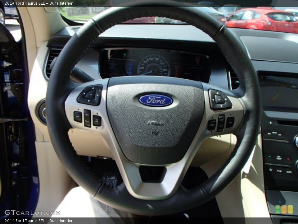 Dune Interior Steering Wheel for the 2014 Ford Taurus SEL #85150862