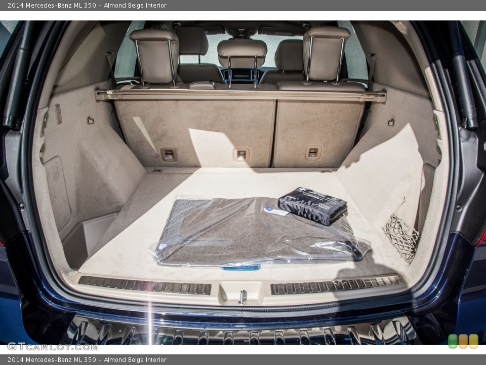 Almond Beige Interior Trunk for the 2014 Mercedes-Benz ML 350 #85154342