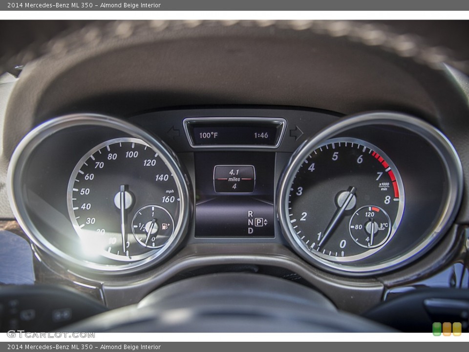 Almond Beige Interior Gauges for the 2014 Mercedes-Benz ML 350 #85154432