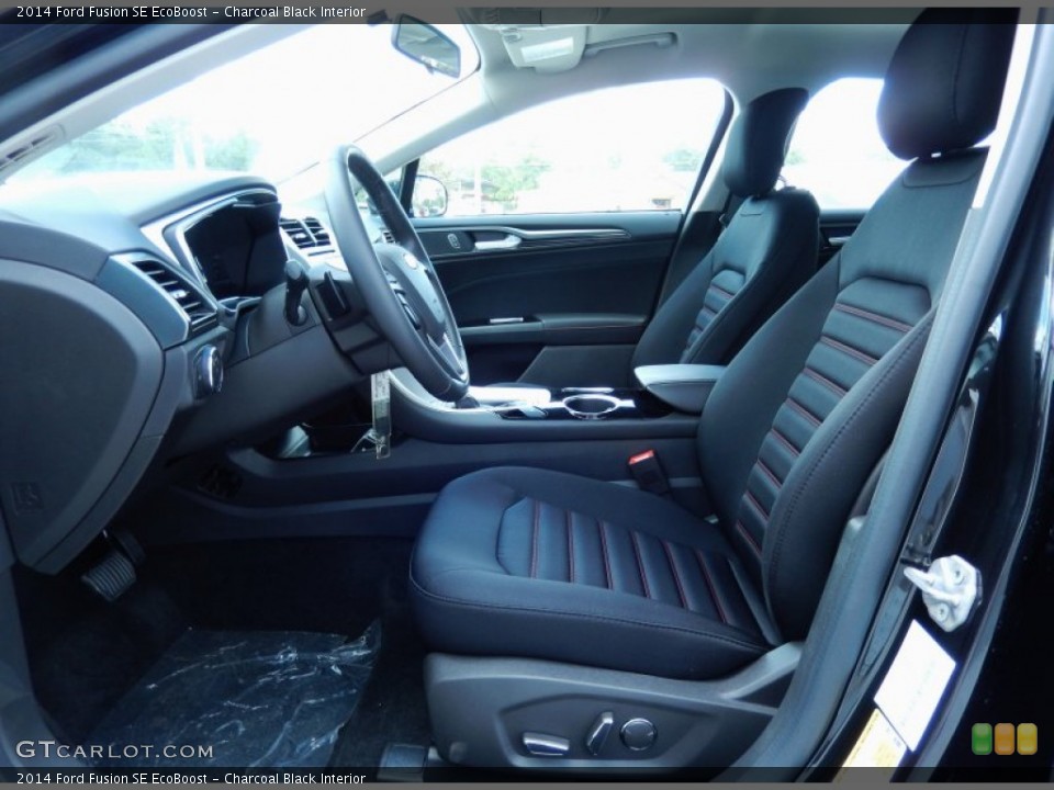Charcoal Black Interior Front Seat for the 2014 Ford Fusion SE EcoBoost #85154570