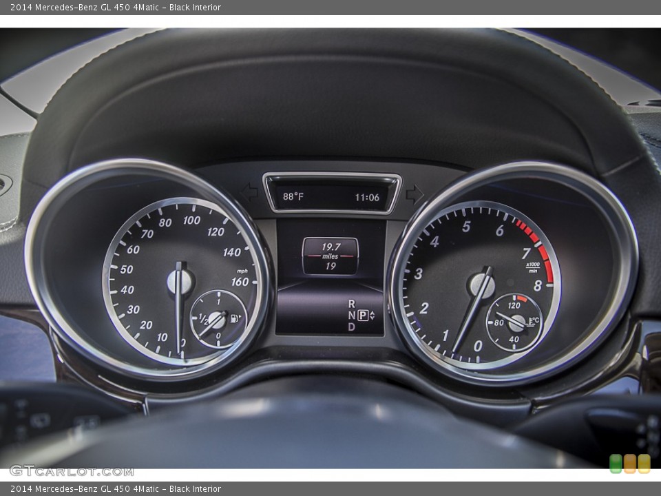 Black Interior Gauges for the 2014 Mercedes-Benz GL 450 4Matic #85154921