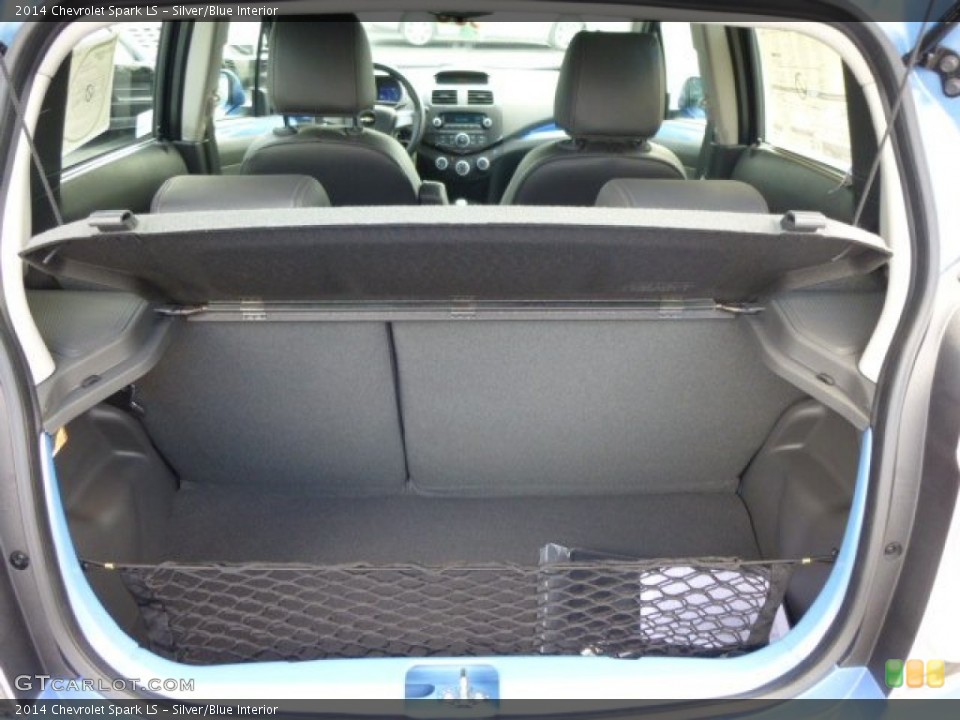 Silver/Blue Interior Trunk for the 2014 Chevrolet Spark LS #85156253