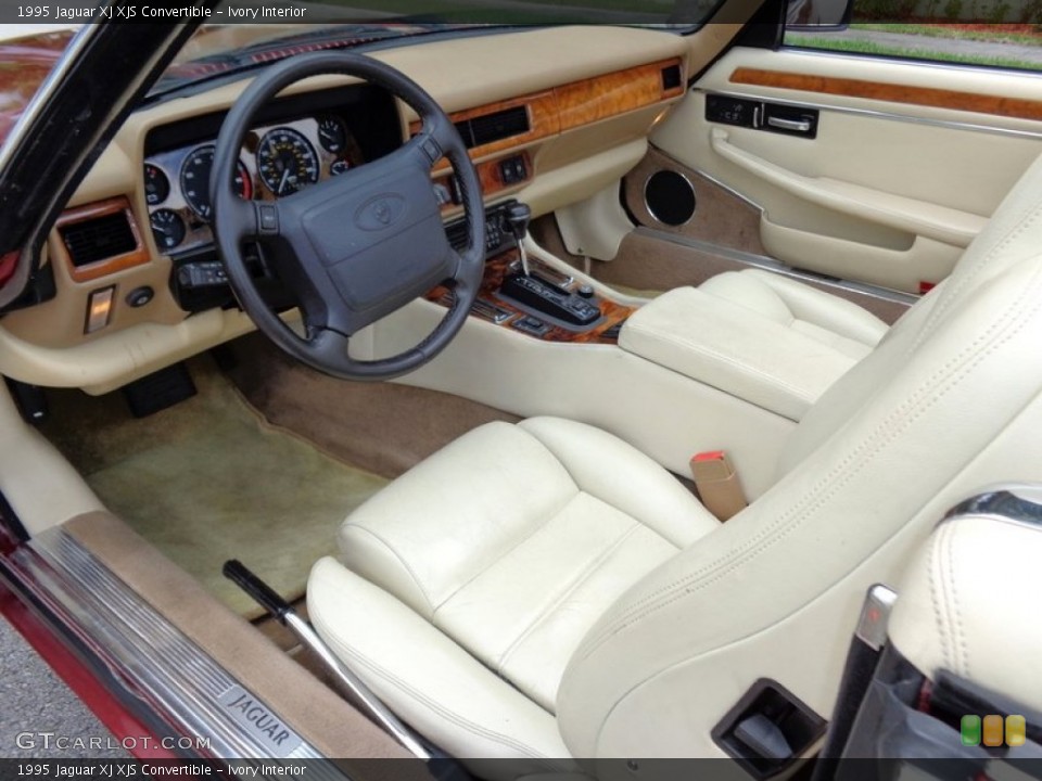 Ivory Interior Prime Interior for the 1995 Jaguar XJ XJS Convertible #85159178