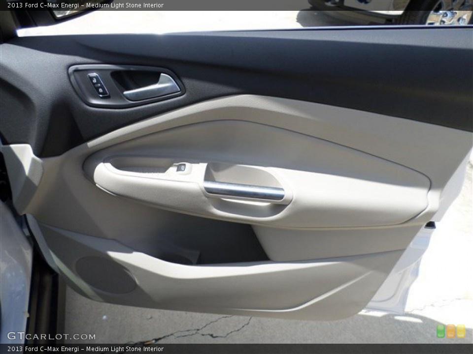 Medium Light Stone Interior Door Panel for the 2013 Ford C-Max Energi #85165394