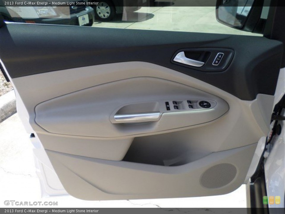 Medium Light Stone Interior Door Panel for the 2013 Ford C-Max Energi #85165568