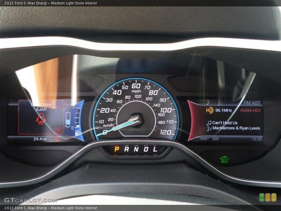 Medium Light Stone Interior Gauges for the 2013 Ford C-Max Energi #85165601