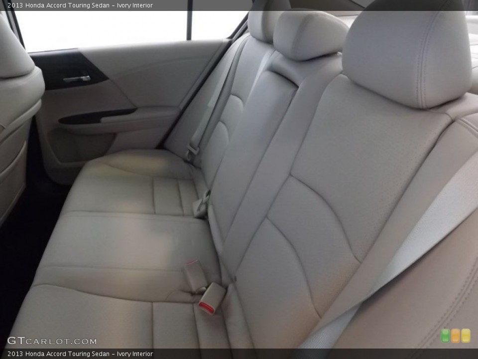 Ivory Interior Rear Seat for the 2013 Honda Accord Touring Sedan #85168469