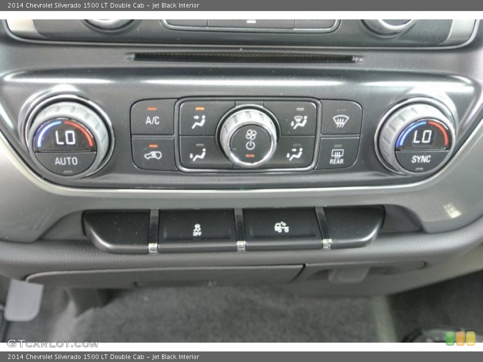 Jet Black Interior Controls for the 2014 Chevrolet Silverado 1500 LT Double Cab #85168895