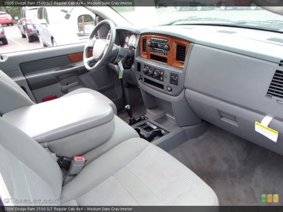 Medium Slate Gray Interior Photo for the 2006 Dodge Ram 2500 SLT Regular Cab 4x4 #85169903