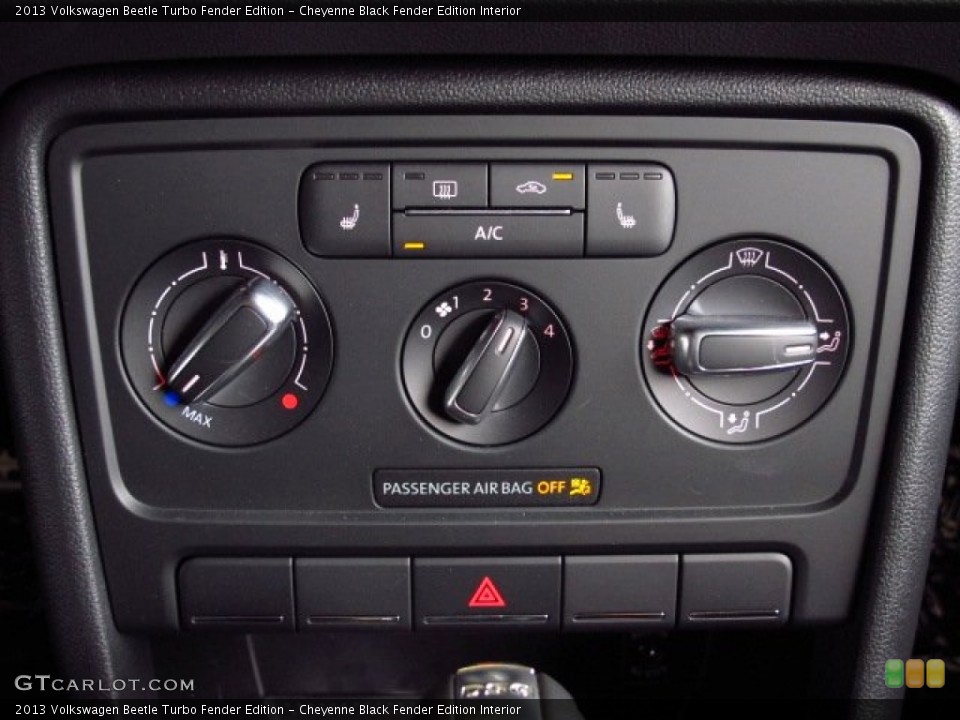 Cheyenne Black Fender Edition Interior Controls for the 2013 Volkswagen Beetle Turbo Fender Edition #85170170