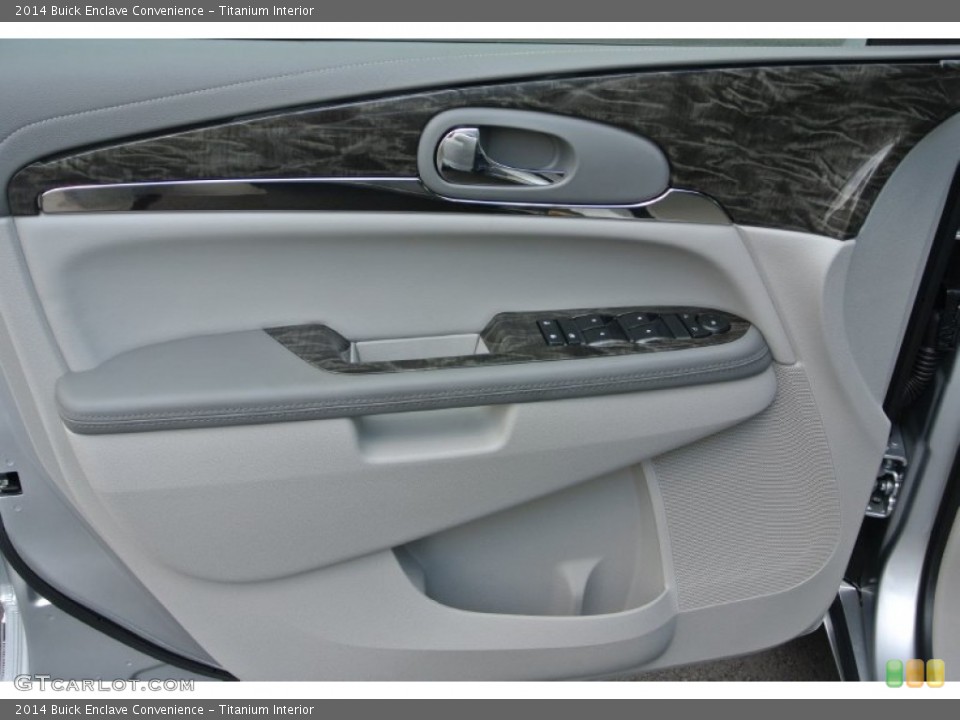 Titanium Interior Door Panel for the 2014 Buick Enclave Convenience #85171232