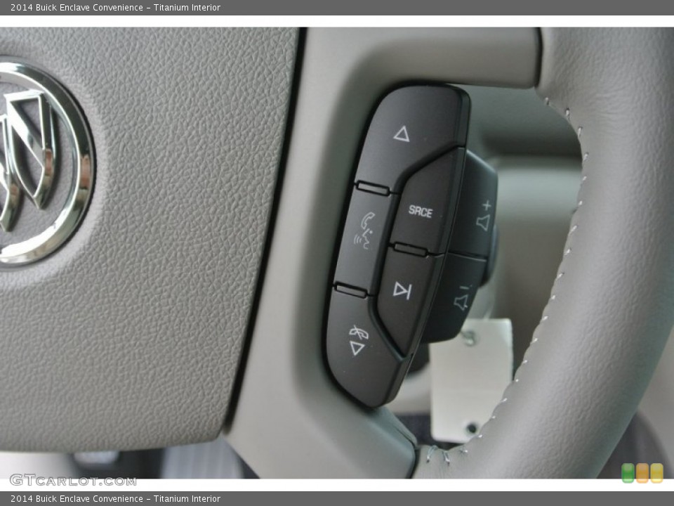 Titanium Interior Controls for the 2014 Buick Enclave Convenience #85171301