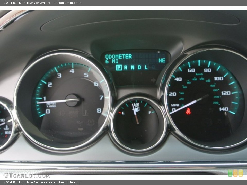 Titanium Interior Gauges for the 2014 Buick Enclave Convenience #85171319