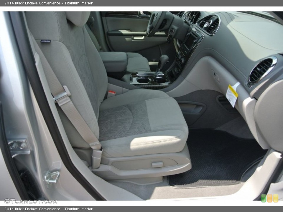 Titanium Interior Front Seat for the 2014 Buick Enclave Convenience #85171373