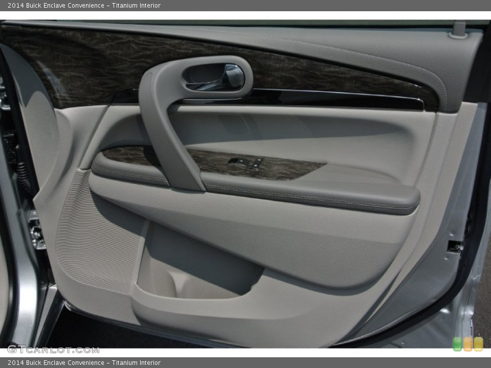 Titanium Interior Door Panel for the 2014 Buick Enclave Convenience #85171388