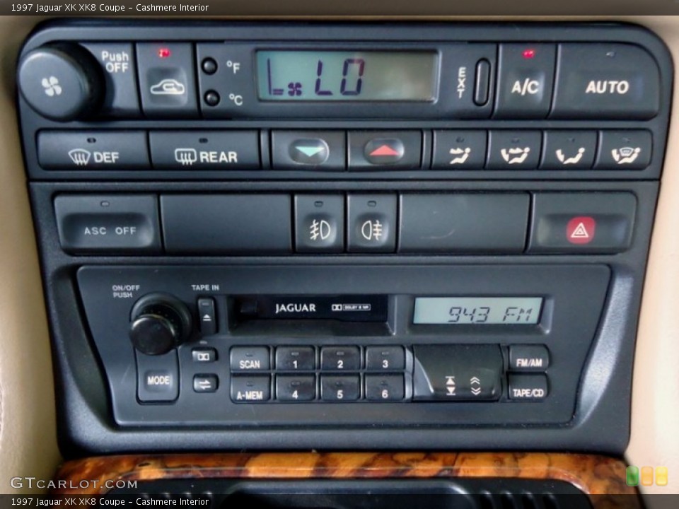 Cashmere Interior Controls for the 1997 Jaguar XK XK8 Coupe #85173248