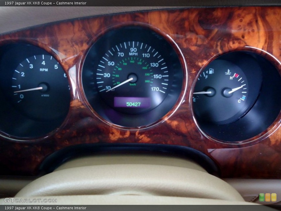 Cashmere Interior Gauges for the 1997 Jaguar XK XK8 Coupe #85173461