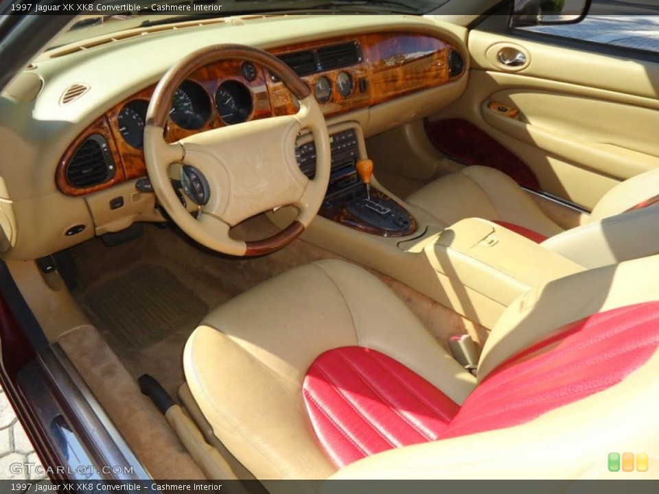 Cashmere Interior Prime Interior for the 1997 Jaguar XK XK8 Convertible #85174532