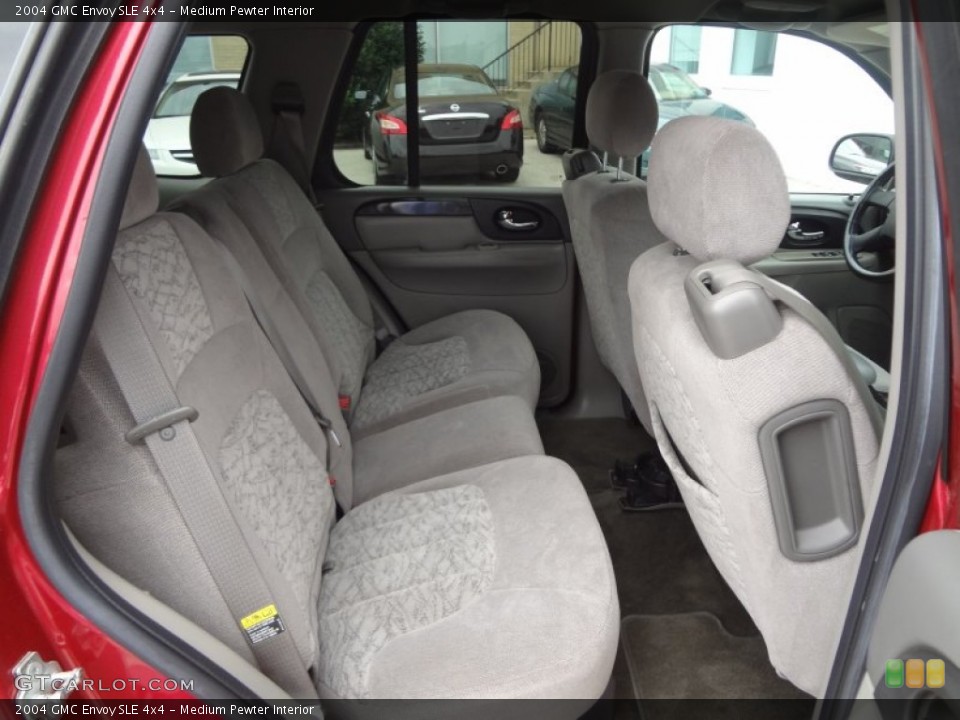 Medium Pewter Interior Rear Seat for the 2004 GMC Envoy SLE 4x4 #85174763