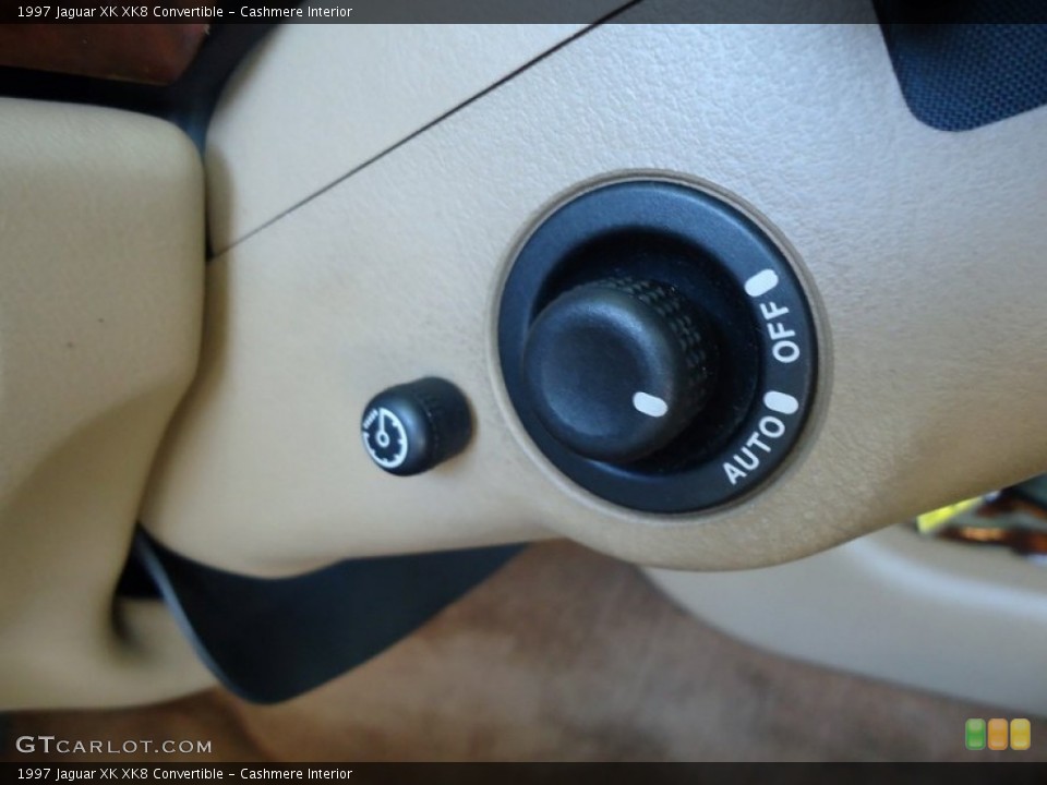 Cashmere Interior Controls for the 1997 Jaguar XK XK8 Convertible #85175252