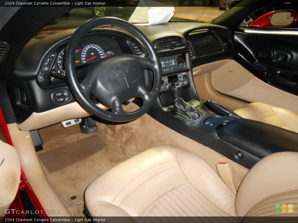 Light Oak 2004 Chevrolet Corvette Interiors