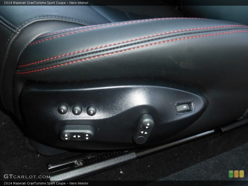 Nero Interior Front Seat for the 2014 Maserati GranTurismo Sport Coupe #85177644