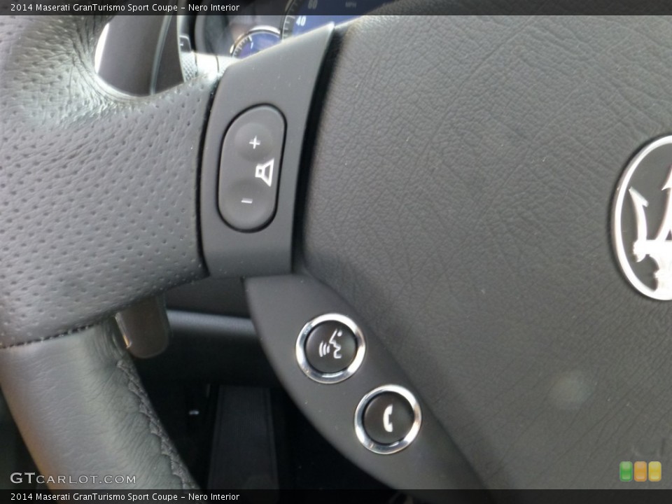Nero Interior Controls for the 2014 Maserati GranTurismo Sport Coupe #85177733