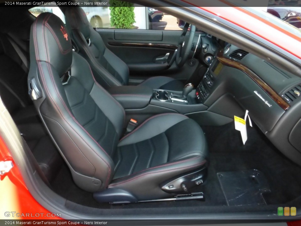 Nero Interior Front Seat for the 2014 Maserati GranTurismo Sport Coupe #85177835